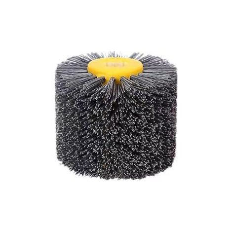 Rouleau de papier de verre, dimensions : 120 x 100 mm, nylon, grain 80 (1/4)
