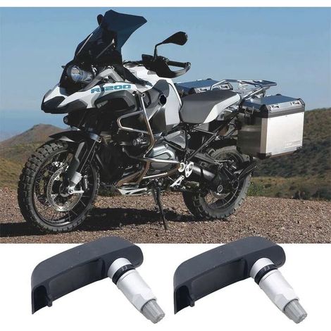 Capteur de pression des pneus, compatible avec le capteur de surveillance de la pression des pneus avant et arrière de la moto BMW (1/5)