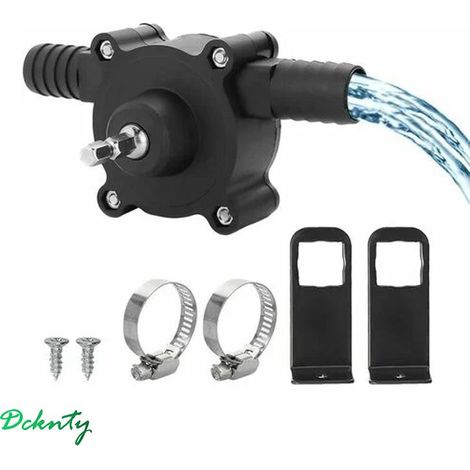 Pompe de perceuse électrique auto-amorçante – Débit réglable – Étanche et résistante – Pour éviers, aquariums, chantiers humides (1/5)