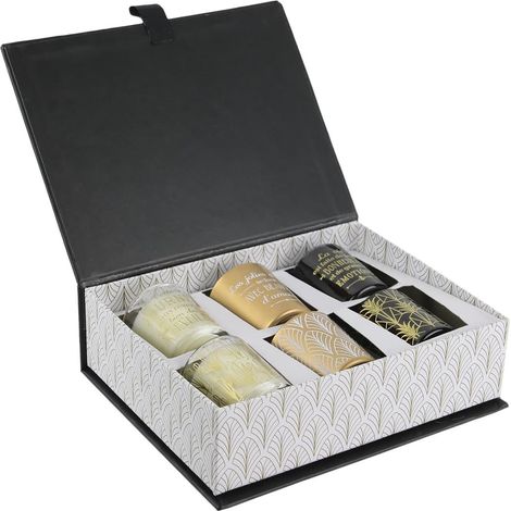 Coffret de 6 Bougies Parfumées Vanille (1/5)