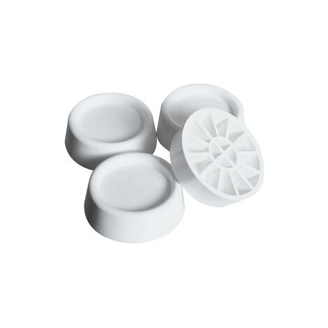 PIEDINI ANTIVIBRANTI PER LAVATRICE E ASCIUGATR. 4 PZ- 1,0 confezione