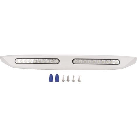Wohnmobil-Lichtleiste mit 20 LEDs, 12 V, wasserdicht, für den Außenbereich, geeignet für Yachten und Wohnmobile, weiß (1/5)