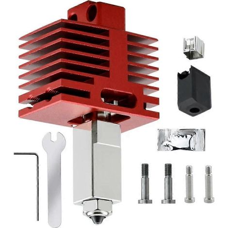 Düsen-Hotend-Kits für Bambu Lab P1S, P1P, X1, X1C, X1E – einteiliges, gehärtetes Stahl-Upgrade-Kit TZ4.0 (1/5)