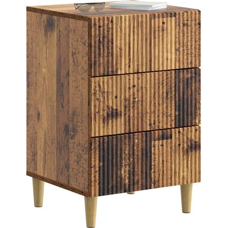 Maison Exclusive - Nachttisch Altholz 43 x 41 x 66,5 cm Holzwerks