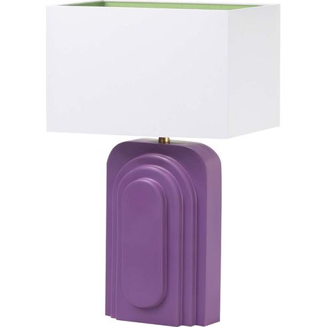 Polyresin-Tischlampe 33X23X41 cm (1/5)