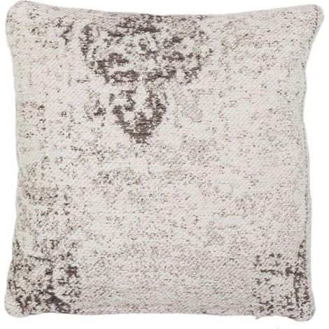 Coussin Déco "Nostalgia" 45x45cm Anthracite (1/4)