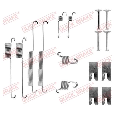Kit d'accessoires, mâchoire de frein Quick Brake 105-0732 FORD