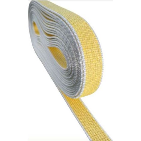 Cintino cinta in cotone tapparelle tapperella giallo finestre 7,5 mt 22 mm 626z (1/2)