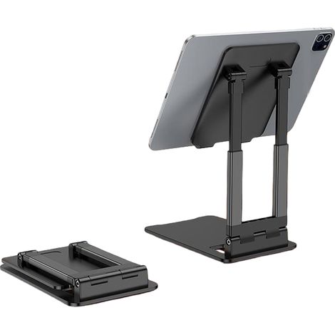 Support pour téléphone - Noir obsidien ★ Modèle rotatif [Rotation à 360 degrés]
