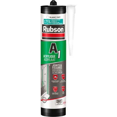 Mastic Acrylique A1 Rubson étanchéité Et Remplissage Polyvalent - Rubson