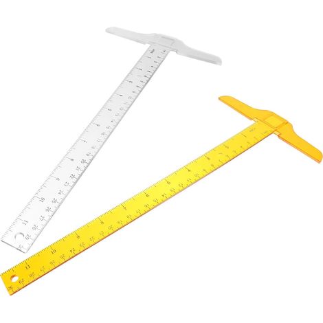 Volant en T plastique 30 cm, 2 pièces, échelle précise (1/5)