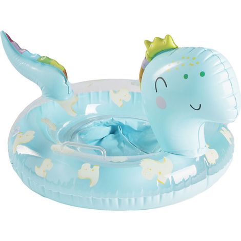 Dinosaurier-Schwimmring, Sommer-Essentials, Wasserspielzeug, aufblasbarer Kinderschwimmring (1-5 Jahre), mit Pumpe