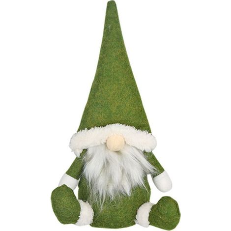 Jeffergarden Décoration de maison : Poupée Père Noël sans visage (1/5)