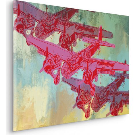 Komar Canvasbild Save Lives - 90 x 60 cm - Bild auf Keilrahmen - Vintage und Retro (1/2)