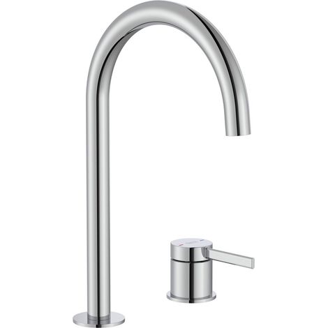 ROCA A5A389EC00 ONA Mezclador Lavabo con Maneta de Repisa Cromo - ref: A5A389EC00