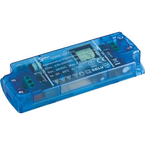 convertisseur électronique - 24 volts - 1 à 15w - europole 4247