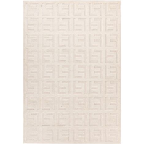 Tappeto moderno Madita 400 bianco 120x170 cm (1/4)