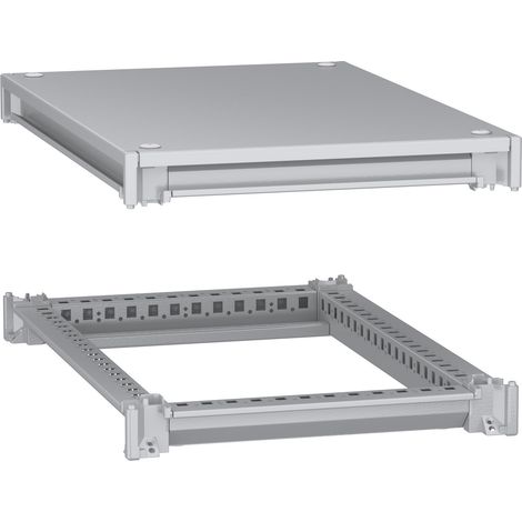 Telaio inferiore e superiore, PanelSeT SFN, per armadio elettrico L400 P600mm, tetto incluso - NSYSFNC46
