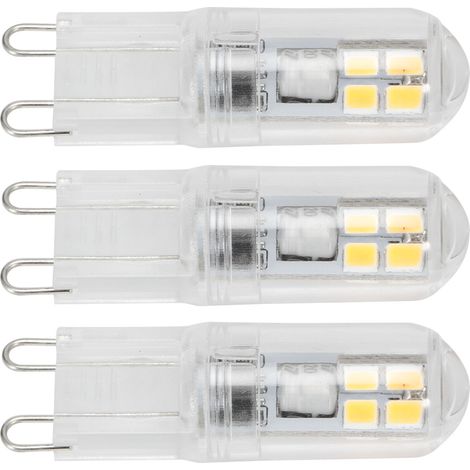 10 Stück G9 1,4W 16LED Lampenbirnen für Kronleuchter und Wandleuchten, Ersatzteile für den Haushalt (1/5)
