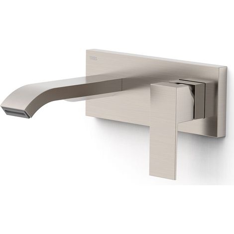 TRES 00630033AC CUADRO Pieza Vista para Cuerpo Empotrado De Lavabo Color Acero - ref: 00630033AC