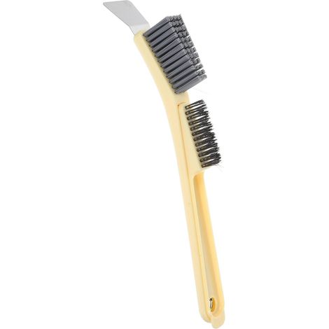 Brosse métallique pour cuisinière, brosse pour recoins de cuisinière à gaz, brosses métalliques pour salle de bain (1/5)