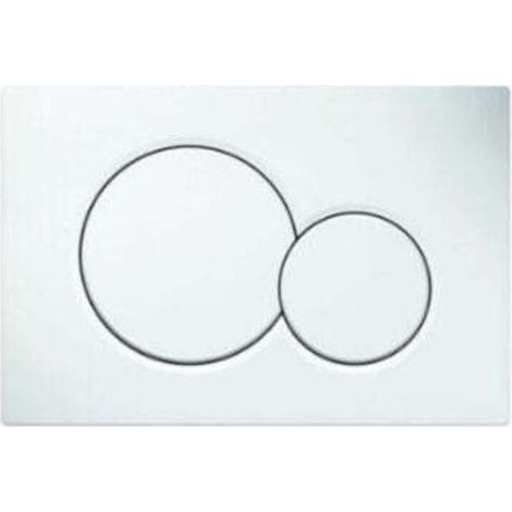 ALLIANDISPour Geberit Sigma01 - Plaque de déclenchement SIgma01, Blanc - 115.770.11.5 (1/2)