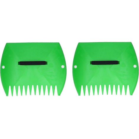Gardenised Laubschaufeln (Paar) – Leicht zu reinigen, spart Zeit – Laubschaufeln und Handrechen für Garten und Hof (1/5)