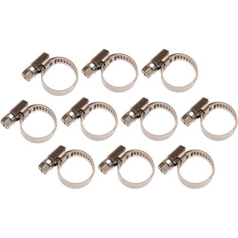 Collier de durite en inox bgs technic - dtail : 10 x 16