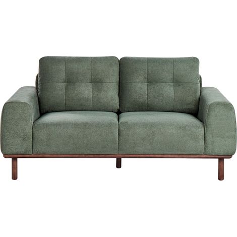 Sofa 2-Sitzer LAURILA Stoff Grün