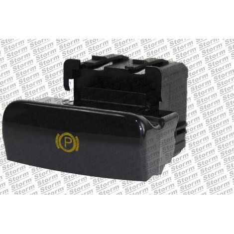 Bouton de frein à main noir brillant compatible Citroën, DS, (1/2)