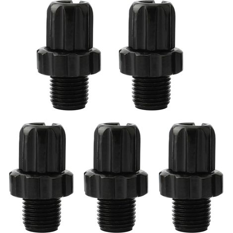Convient pour 5 boulons M10 de vélo, boulons de réglage de levier de frein en alliage d'aluminium de 10 mm, vis de réglage de levier de frein de vélo, pièces de vélo.