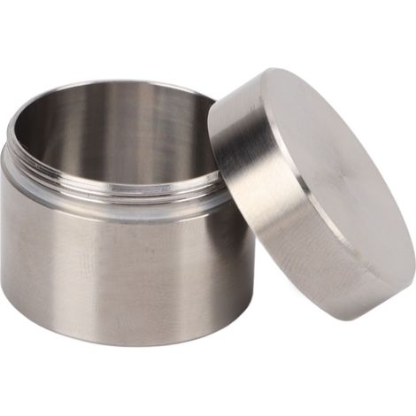 Boîte portable en acier inoxydable pour feuilles de thé, mini conteneur étanche pour maison et bureau (1/5)