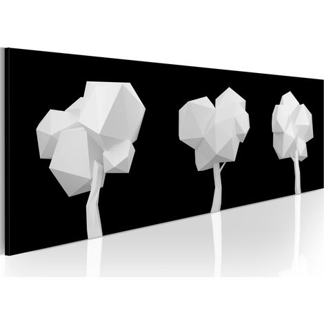 Quadro - Alberi geometrici - 135x45 (1/4)