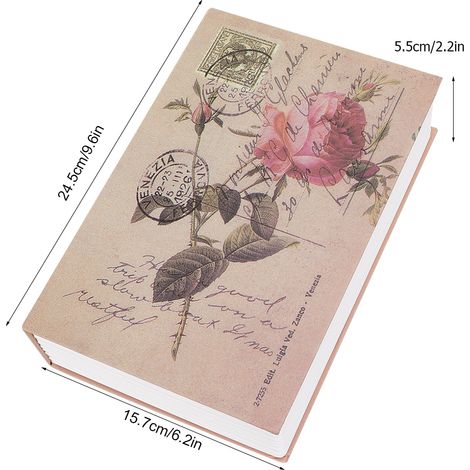 Mini Coffre-Fort en Livre à Code Sécurisé (1/5)