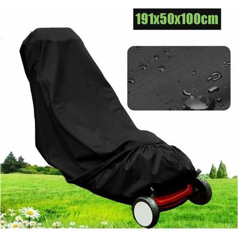 Funda para cortacésped: resistente, impermeable, resistente a los rayos UV, universal, 191 x 50 x 100 cm (1/4)