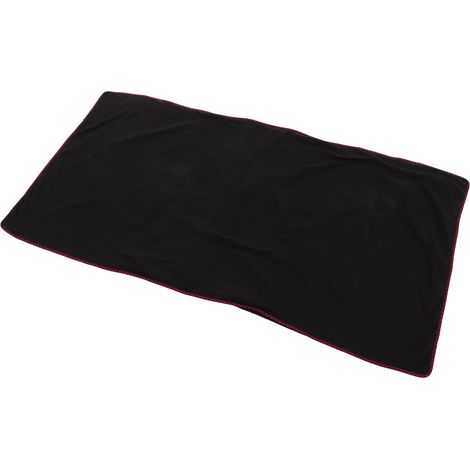 Couverture chauffante électrique USB à chauffage rapide, couverture d'appoint avec grande surface de chauffe pour étudiants et employés de bureau, noire (1/5)