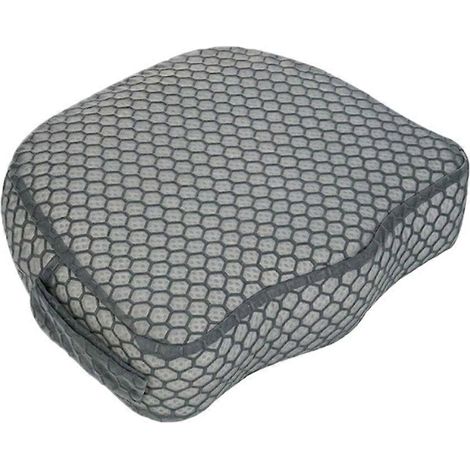 Rehausseur de bain pour adultescoussin de soutien de 12,7 cm d'épaisseurlesté pour une immersion rapide sans flottergris (1/5)