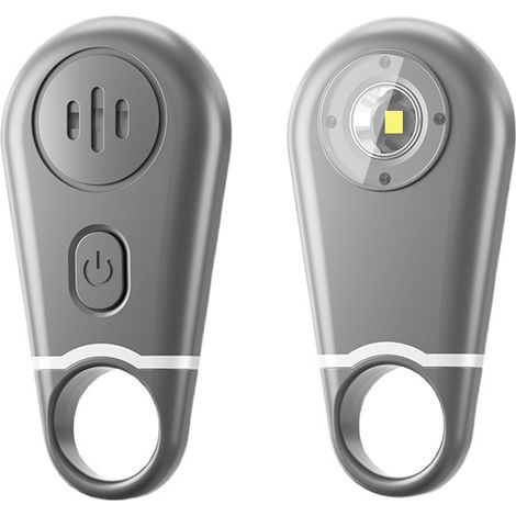 Allarme Wolf, anello di trazione personale ABS, chiave per autodifesa femminile, allarme da 130 decibel.