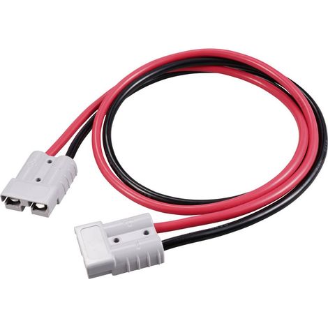 Cavo di prolunga per connettore per batteria ad alta corrente 1000 mm TC-12195680 Nero, Rosso TRU COMPONENTS Contenuto: