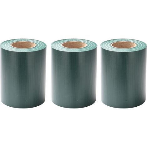 SWANEW Strisce privacy, PVC, strisce paravento, tappeto a doppia asta 70mx3 Verde (1/5)