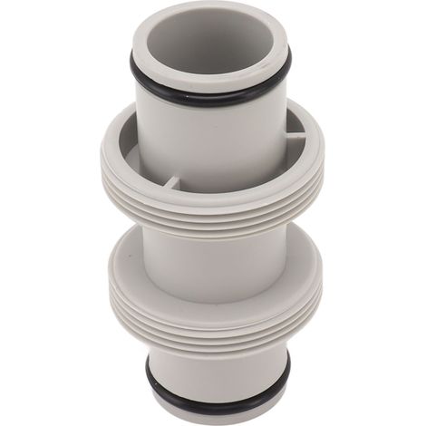 Adaptateur pour tuyau de piscine 1,5 pouce à 1,5 pouce, droit, raccord fileté, pour tuyau de piscine Intex (1/5)
