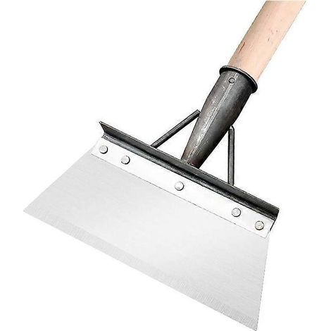 Pelle de jardin multifonctionnelle, pelle de nettoyage en acier inoxydable pour désherber et enlever la mousse, jardin extérieur (1/5)