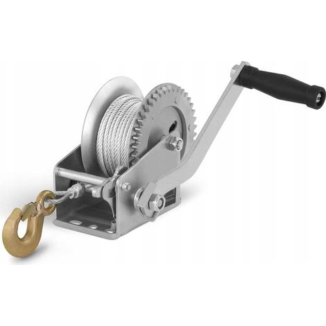 CABRESTANTE MANUAL DE 450 kg (1000 LBS) CON CUERDA DE 10 m