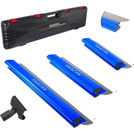 Spatule à lisser pour plaques de plâtre, design flexible, plusieurs tailles disponibles, 3 Ensembles (1/2)