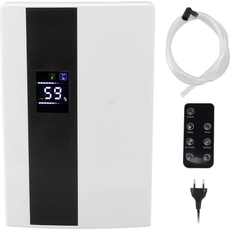 Household Mute Dehumidifier Bedroom Basement Dehumidifier Damp Absorption Dehumidifier with Remote Control EU Plug 220V