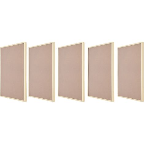 Marcos para pósteres, diseño moderno, para colgar en la pared, color dorado. (1/2)