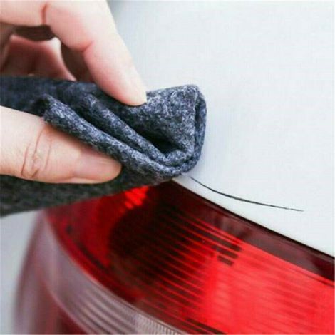 Lot de 4 chiffons de réparation pour rétroviseurs de voiture (taches et rayures), chiffons de nettoyage multi-usages en laine de polyester pour le polissage automobile (1/5)