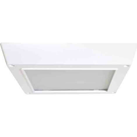 Plafoniera a LED quadrata da 6W, luce fredda