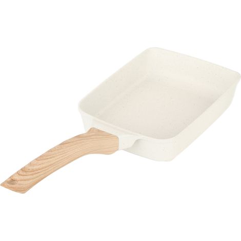 Poêle à omelette tamagoyaki antiadhésive revêtement pierre médicale, poêle à frire pour crêpes petit-déjeuner maison (1/5)