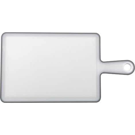 CAPRI RUTSCHFESTES KÜCHENBRETT 21X40,3X0,7CM MITTELWEISS/GRAU
